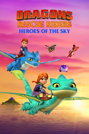 Постер фильма «Dragons Rescue Riders: Heroes of the Sky»