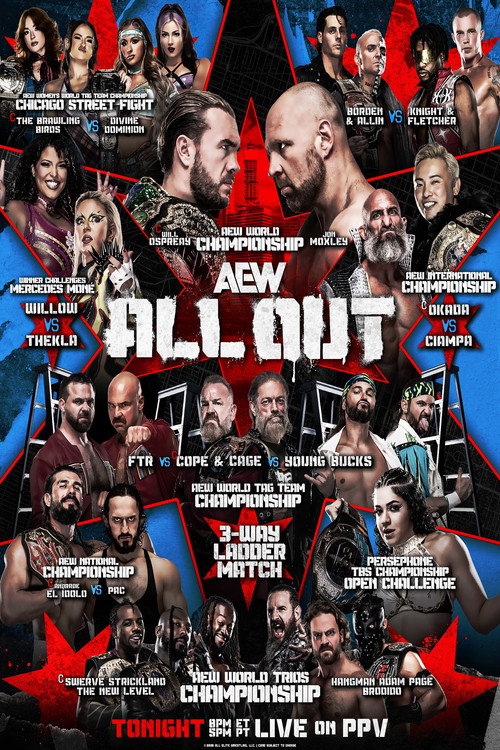 Постер: AEW All Out 2026